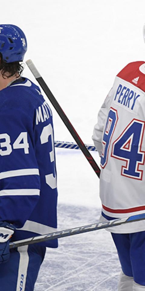 The Montreal Canadiens and Toronto Maple Leafs are among Canada's favorite NHL teams.