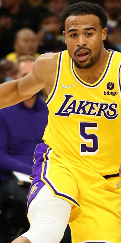 Talen Horton-Tucker and the Lakers are small road underdogs in Lakers-Celtics betting odds Friday night.