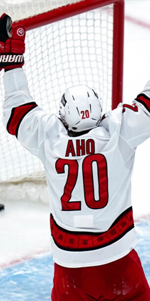 Sebastian Aho is one NHL player key for live betting success