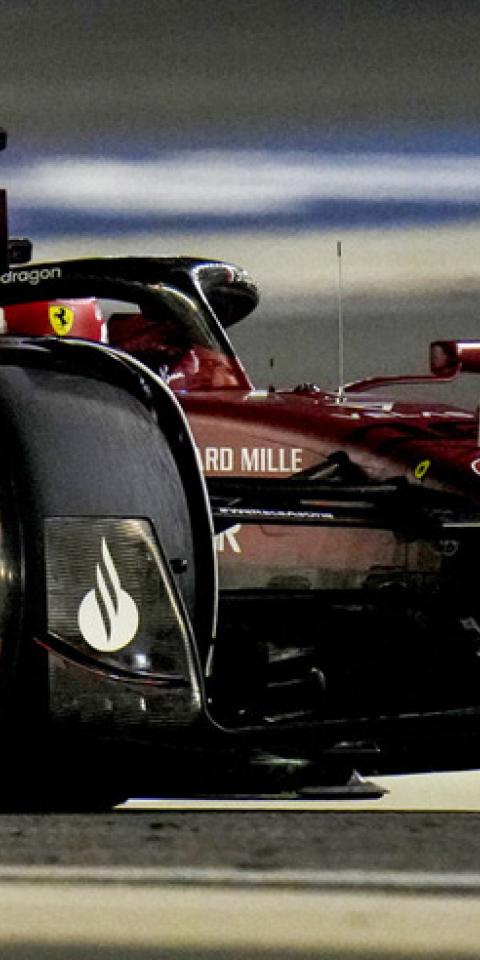Imagen del Ferrari de Charles Leclerc. Cuotas y picks Gran Premio de Arabia Saudí de Fórmula 1