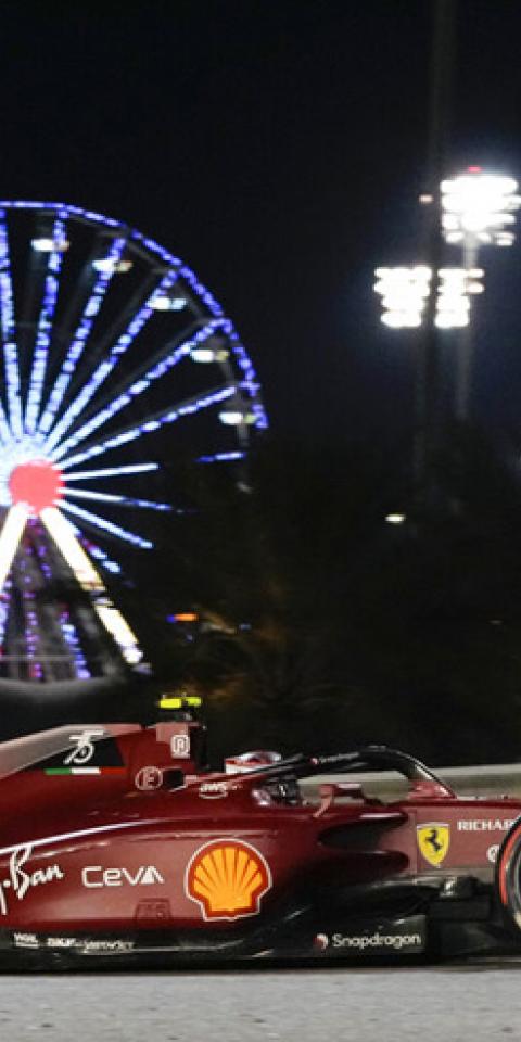 Charles Leclerc en el GP de Bahrein. Mira las cuotas del Campeonato Mundial De Fórmula 1 de 2022
