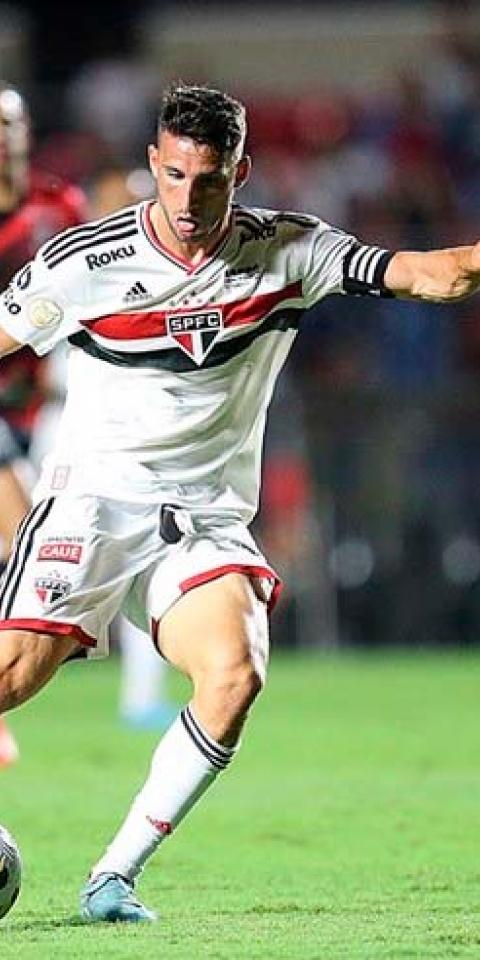 Palpite Para São Paulo x Everton: Calleri chuta em gol para o São Paulo