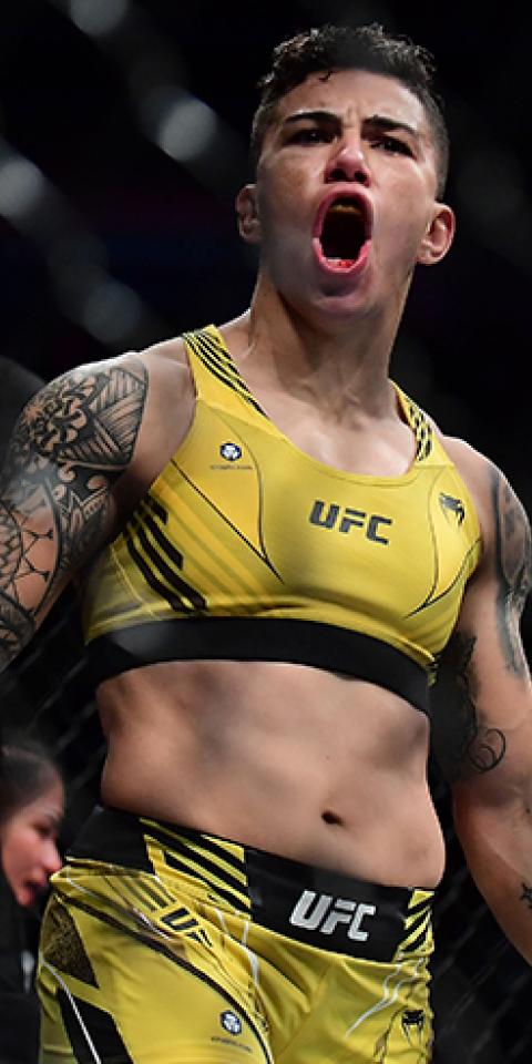 Jéssica Andrade no es favorita en las cuotas y los pronósticos del UFC Fight Night: Lemos Vs Andrade.