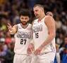 Jamal Murray and Nikola Jokic, Denver Nuggets