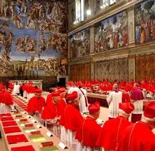 Papal Conclave Meets in the Sistine Chapel