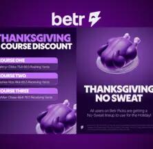 Betr Thanksgiving Promotions
