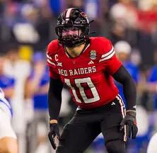 Texas Tech LB Jacob Rodriguez - Orange Bowl Odds & Picks
