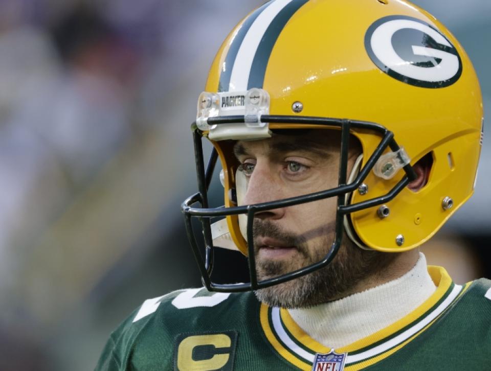 Aaron Rodgers is featured in the NFL Week 18 Betting Show