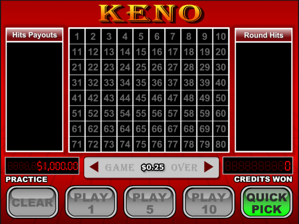 keno is one of the most popular casino games