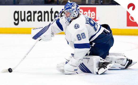 Andrei Vasilevskiy is the favorite according to the latest 2021 NHL Vezina Trophy Odds.