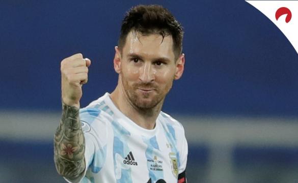 Messi está pronto para enfretar o Uruguai na Copa América 2021.