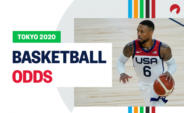 Damian Lillard and Team USA are favored in Olympic basketball odds for the Tokyo 2020 Olympics.