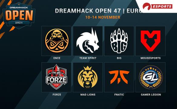 DreamHack Open November 2021 Teams