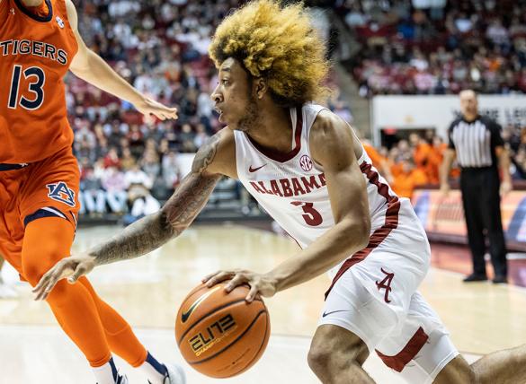 Alabama hosts LSU on Wednesday night in SEC college basketball action.