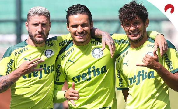 Apostas Paulistão: Prognóstico De Novorizontino x Palmeiras - Jogadores do Palmeiras treinam para a temporada 