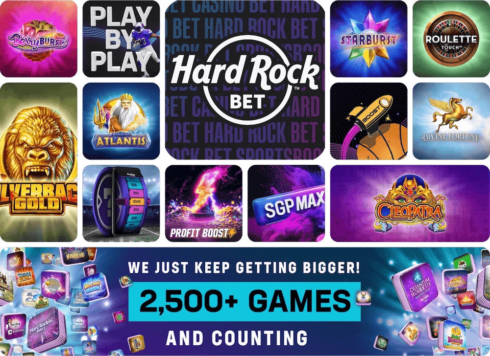 Hard Rock Bet Online Casino Games
