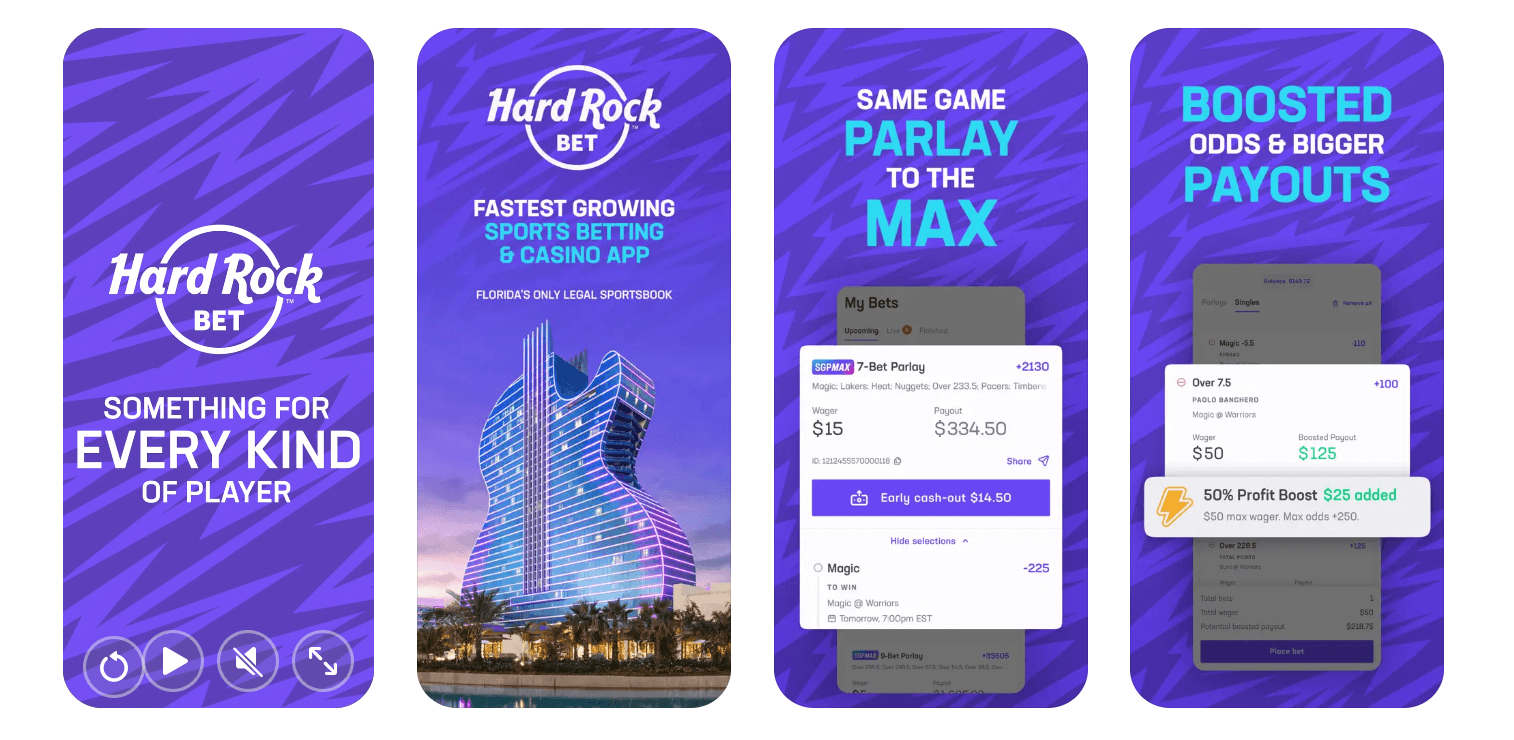 Hard Rock Bet Mobile App