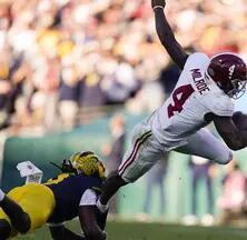 Jalen Milroe's Alabama Crimson Tide featured in our NCAAF
