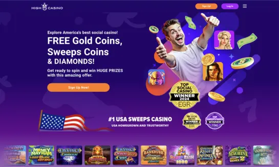 High 5 Casino Sweepstakes Site Home